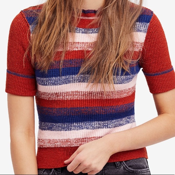 Free People Sweaters - Free People Striped Sweater NWT ❤️